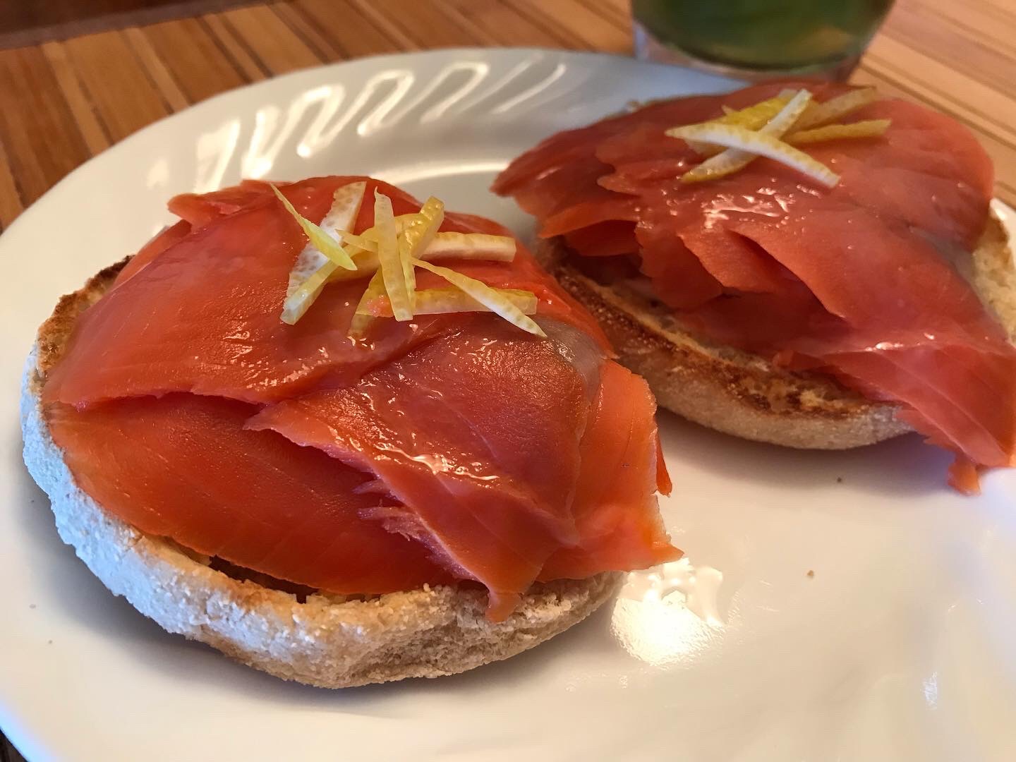Smoked Salmon Breakfast