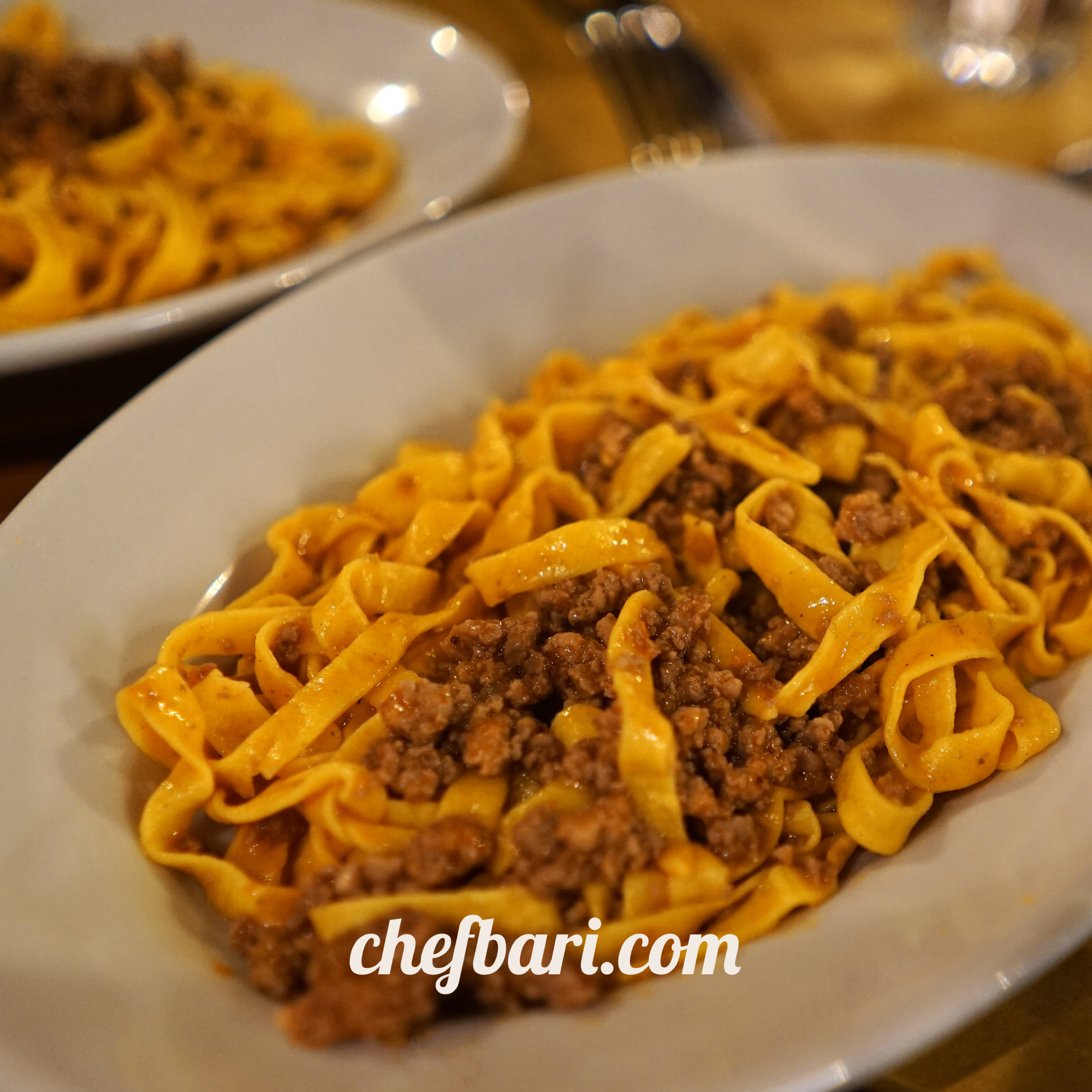 Authentic Fettuccine Ragù Bolognese