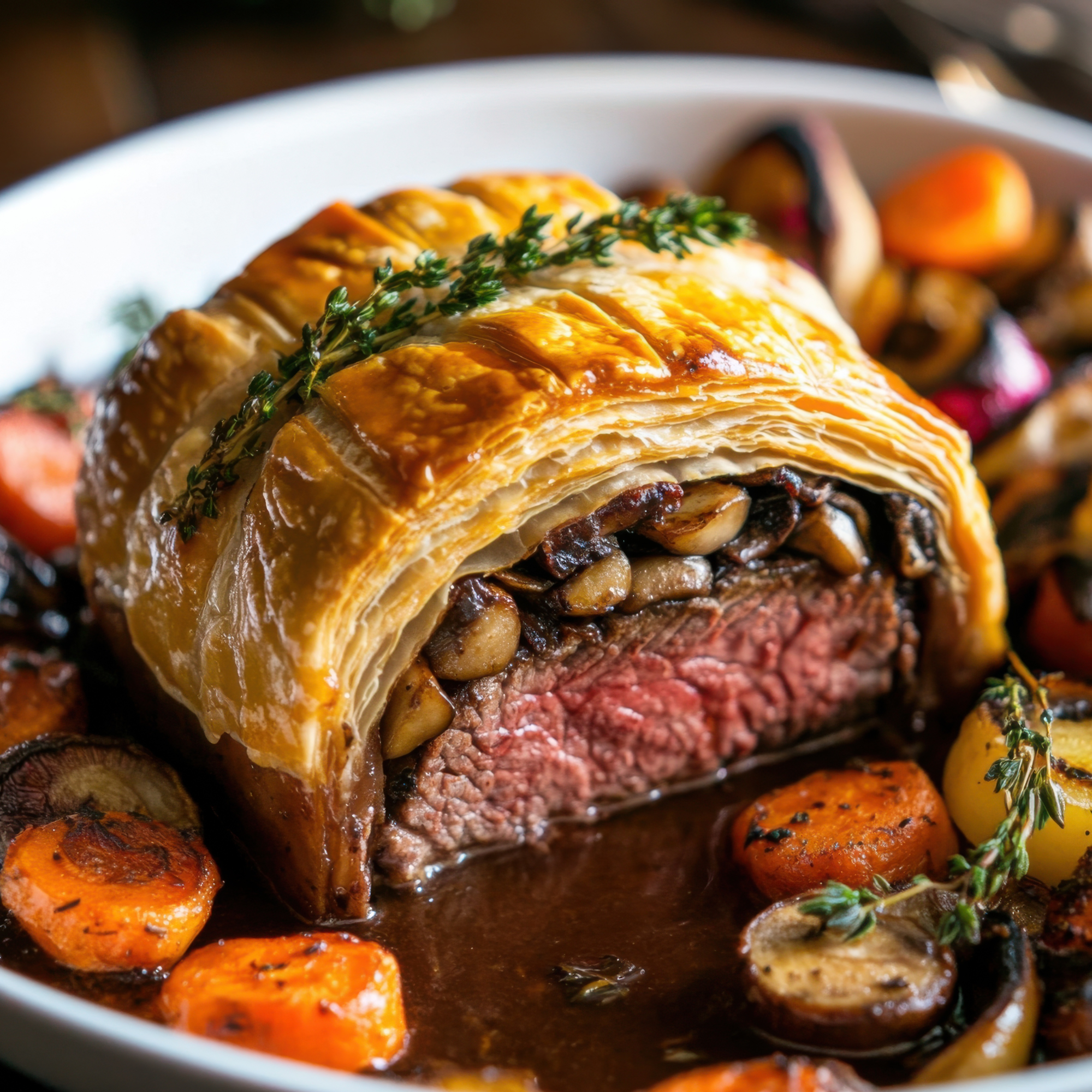 Individual Beef Wellington