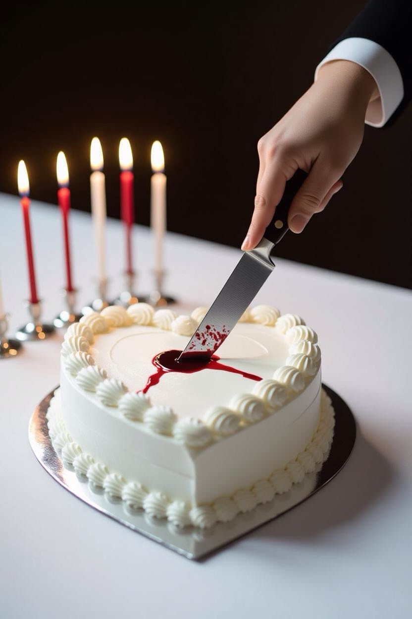 Chef Bari’s Halloween Cake Throwback & The Bloody Mess of 2025!